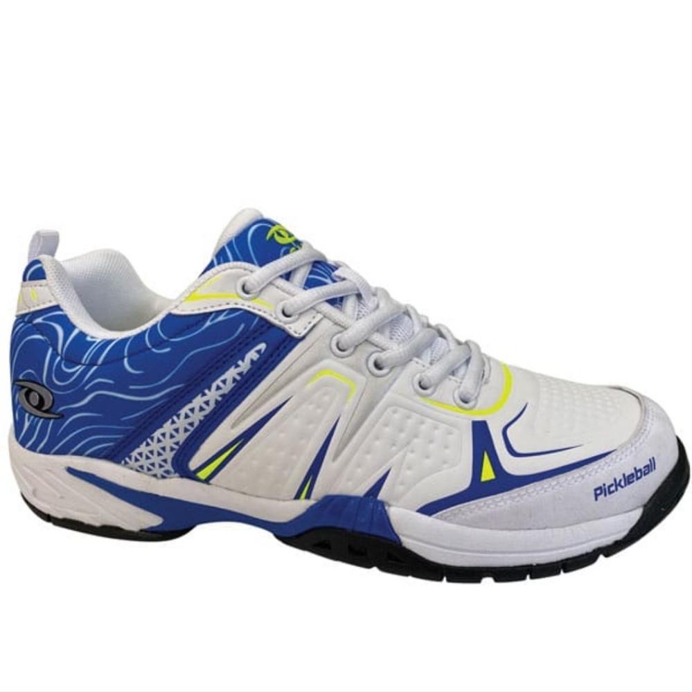 Acacia Dinkshot Pickleball Court Shoes Unisex Blue and White NWT
